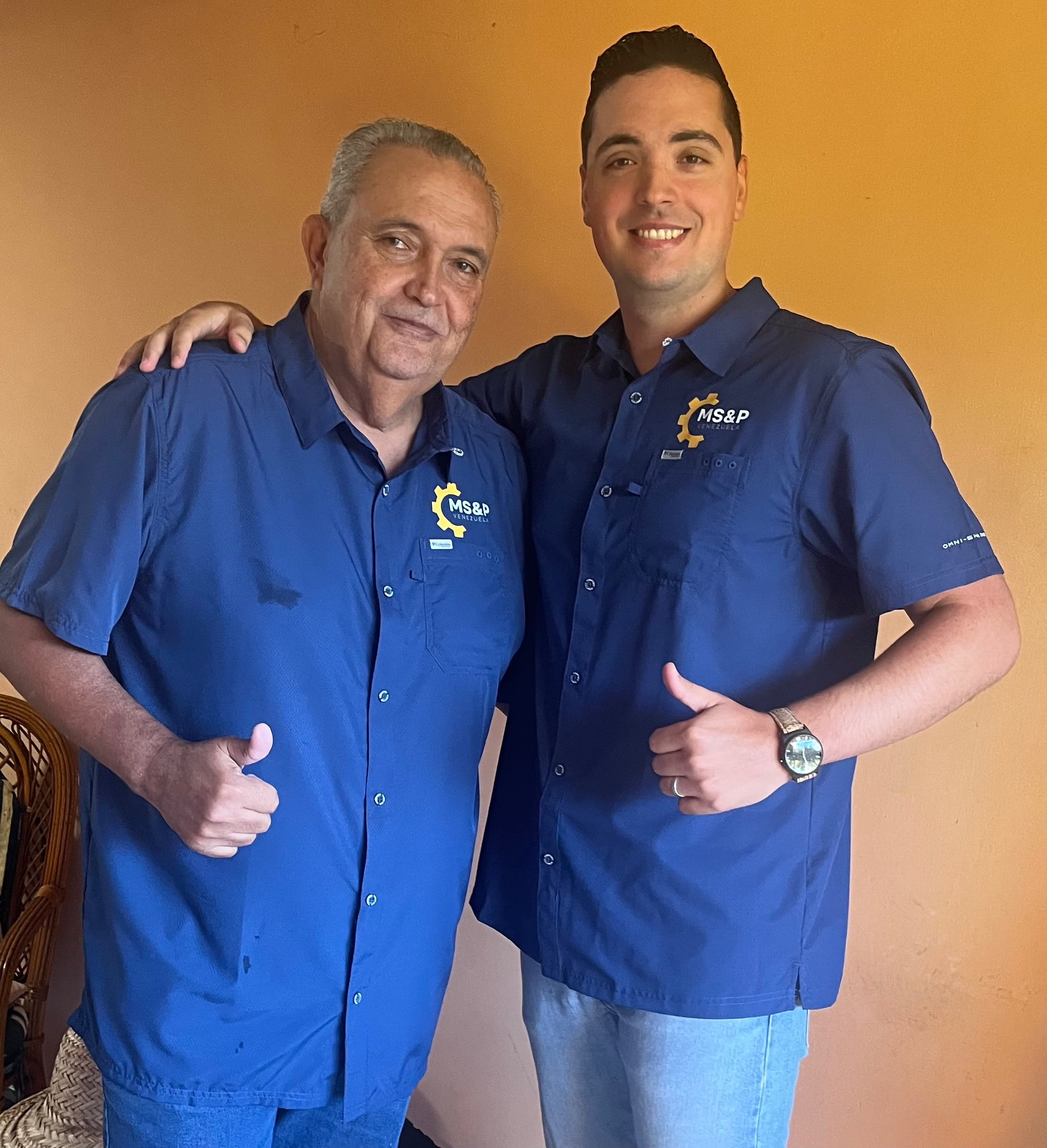 Equipo directivo de MS&P Industriales en una empresa familiar venezolana